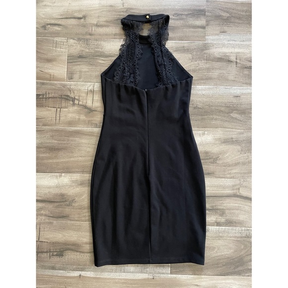 Lulu’s Black Midi Dress - Picture 3 of 5